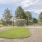Dog park with green space and gravel